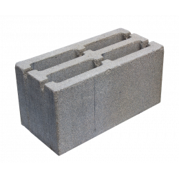 серый облегченный 4-х пустотный СКЦ-4Л 390x188x190 серый облегченный 4-х пустотный СКЦ-4Л 390x188x190