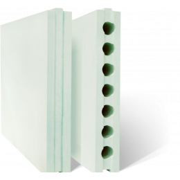 полнотелая влагостойкая 667х500х80 Пермский гипсовый завод