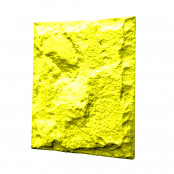 Облицовочная бетонная фасадная плитка 330х270х25 мм желтая Облицовочная бетонная фасадная плитка 330х270х25 мм желтая