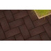 Клинкерная брусчатка ЛСР Мюнхен цвет коричневый 200х100х50 мм