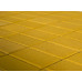 Тротуарная плитка Braer Прямоугольник желтая 200х100х40 мм